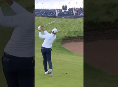 【全英OP25】DJのワンバン旗包み🚩⛳️ #ダスティンジョンソン