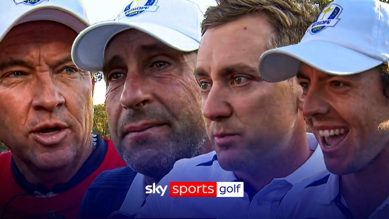 メディナで奇跡が起きた！マキロイ、ポールターらが2012年ライダーカップ決勝の劇的な展開に反応😱