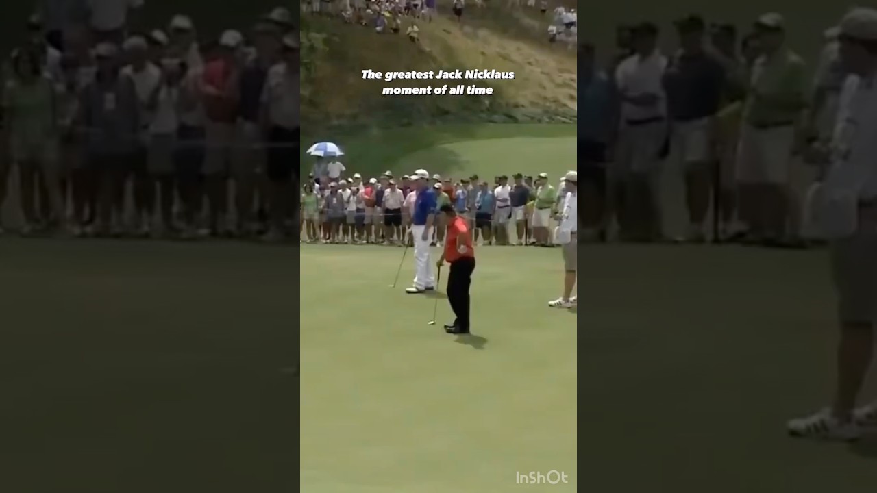 The Greatest Jack Nicklaus Moment of all time🔥 #golf