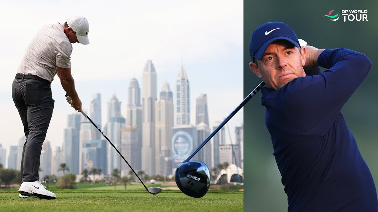 Rory McIlroy's 2025 Golf Swing in Slow Motion