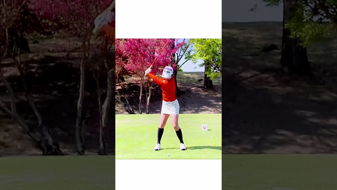 安田裕香選手のスイング