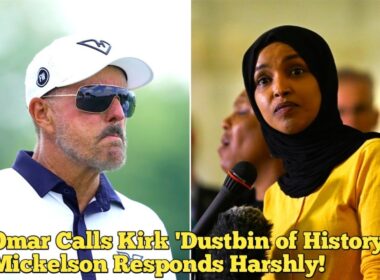 ゴルフ界のレジェンドが、カークに関する発言の後、オマールに「ソマリアに送還すべき」と告げる。