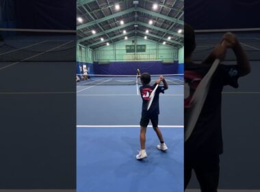 全国小学生テニス選手権大会に出場するジュニア#shorts