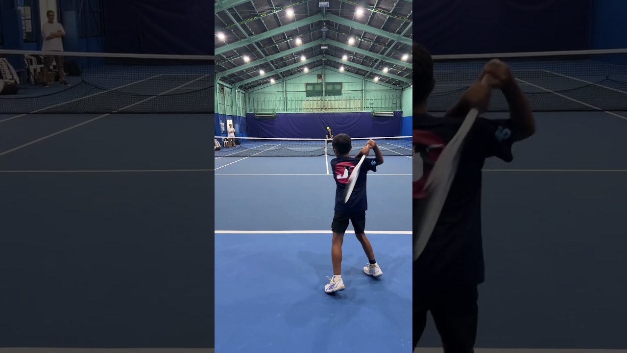 全国小学生テニス選手権大会に出場するジュニア#shorts