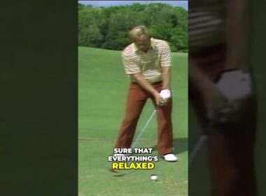ジャック・ニクラウスが語る、ゴルフスイングでリラックスする方法 🏌️‍♂️ #Shorts