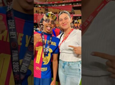 I Met FC Barcelona at El Clásico 🙈😱