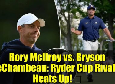 ロリー・マキロイ vs. ブライソン・デシャンボー：ライダーカップのライバル対決がヒートアップ！🔥