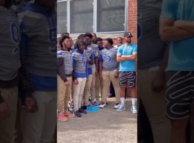 Stephen curry & Jordan Spieth just surprised students at Carver High School #nba