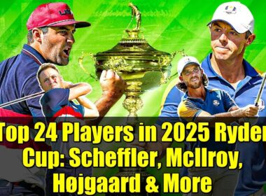 2025年ライダーカップのトップ24選手：シェフラー、マキロイ、ホイゴーなど | ESPN
