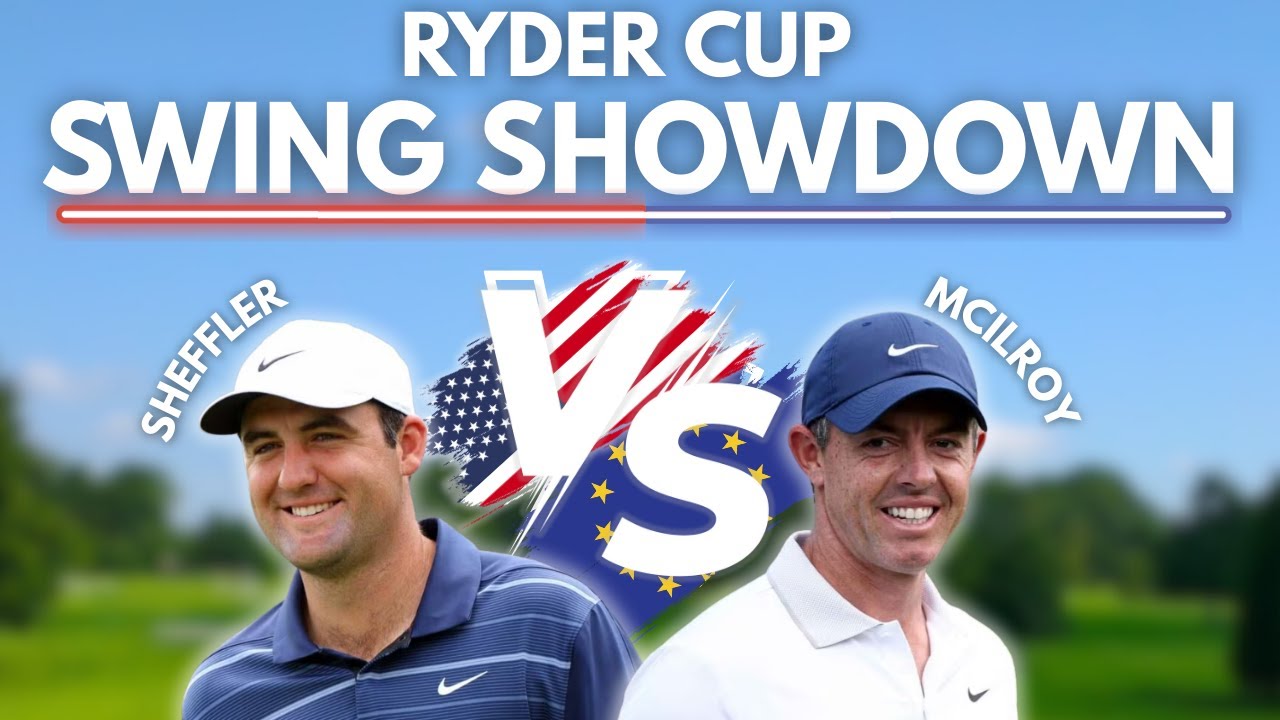 スコッティ・シェフラー VS ロリー・マキロイ | ライダーカップ・スイング対決