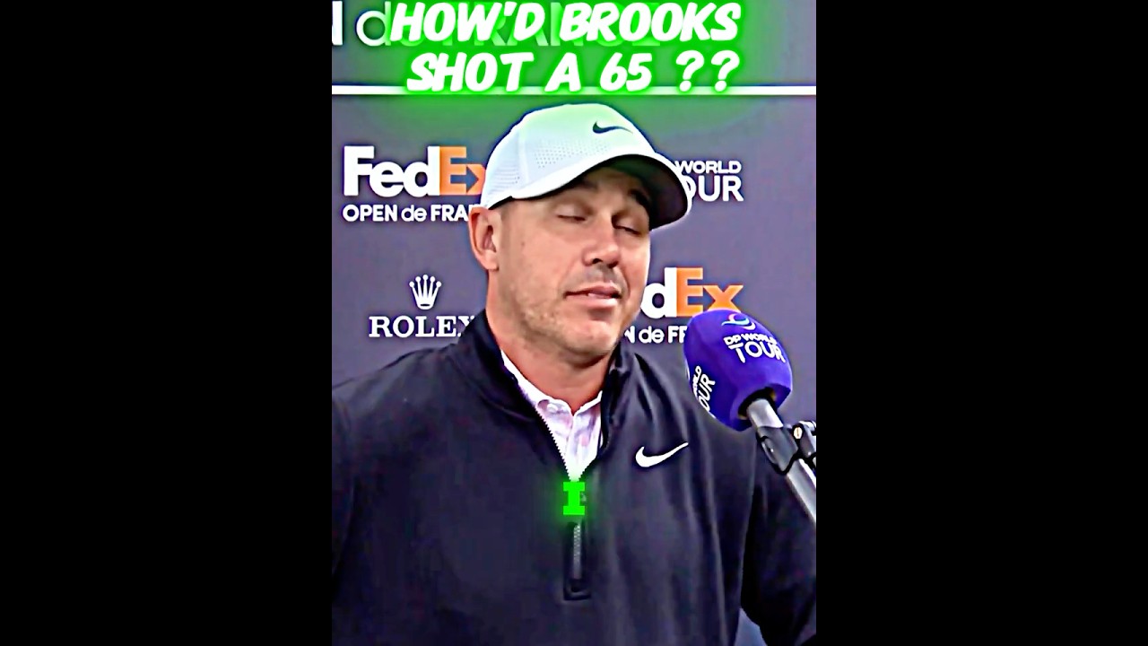 Brooks Koepka Went Nuclear 5 Straight Birdies: DP Tour