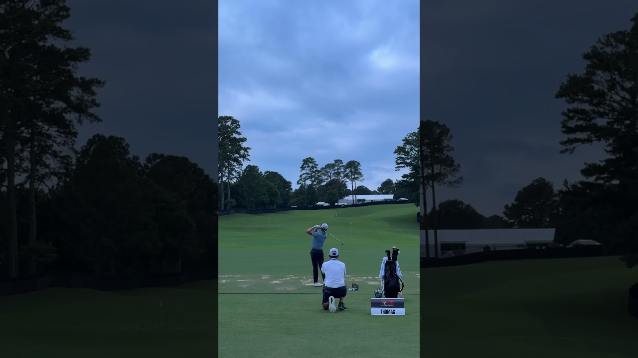 Justin Thomas iron swing #golf