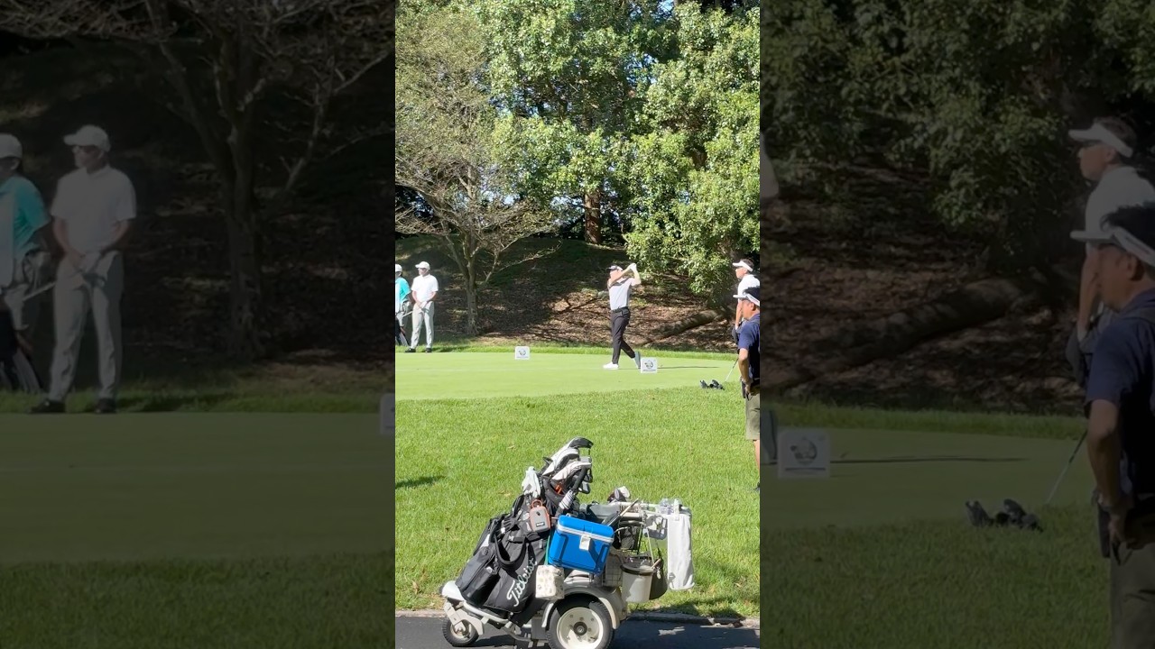 田中秀道プロ 54歳 ドライバーショット #golf #ゴルフ #golfswing #田中秀道