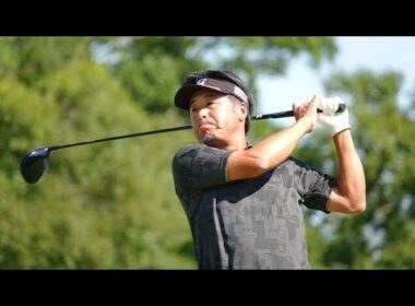 「日本プロゴルフシニア選手権2025：岩本高志、単独首位を堅守し最終決戦へ」