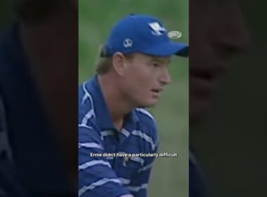 Team sportsmanship at its finest. Jack narrates the BEAUTIFUL ending to the '03 Presidents Cup.