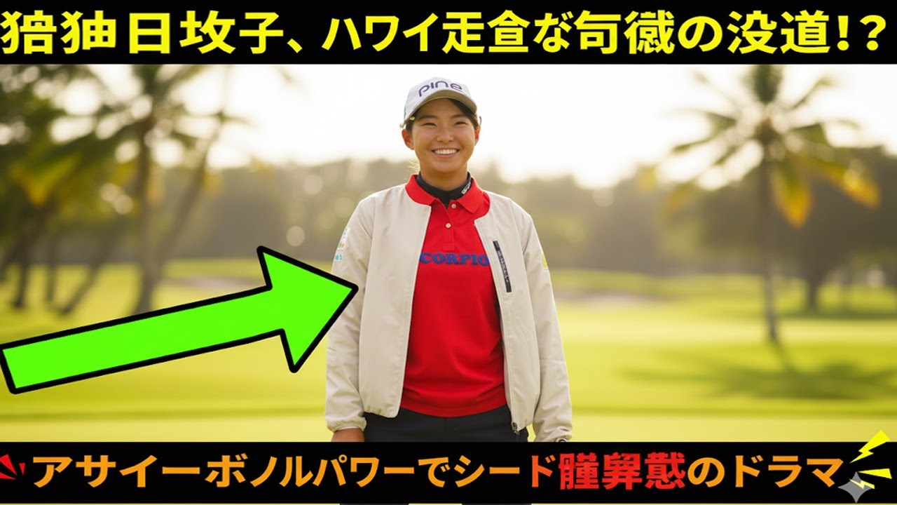 渋野日向子、ハワイ正念場で奇跡の逆転!? アサイーボウルパワーでシード権奪還のドラマ