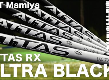 UST マミヤ『 ATTAS RX ULTRA BLACK 』シャフト　トラックマン試打