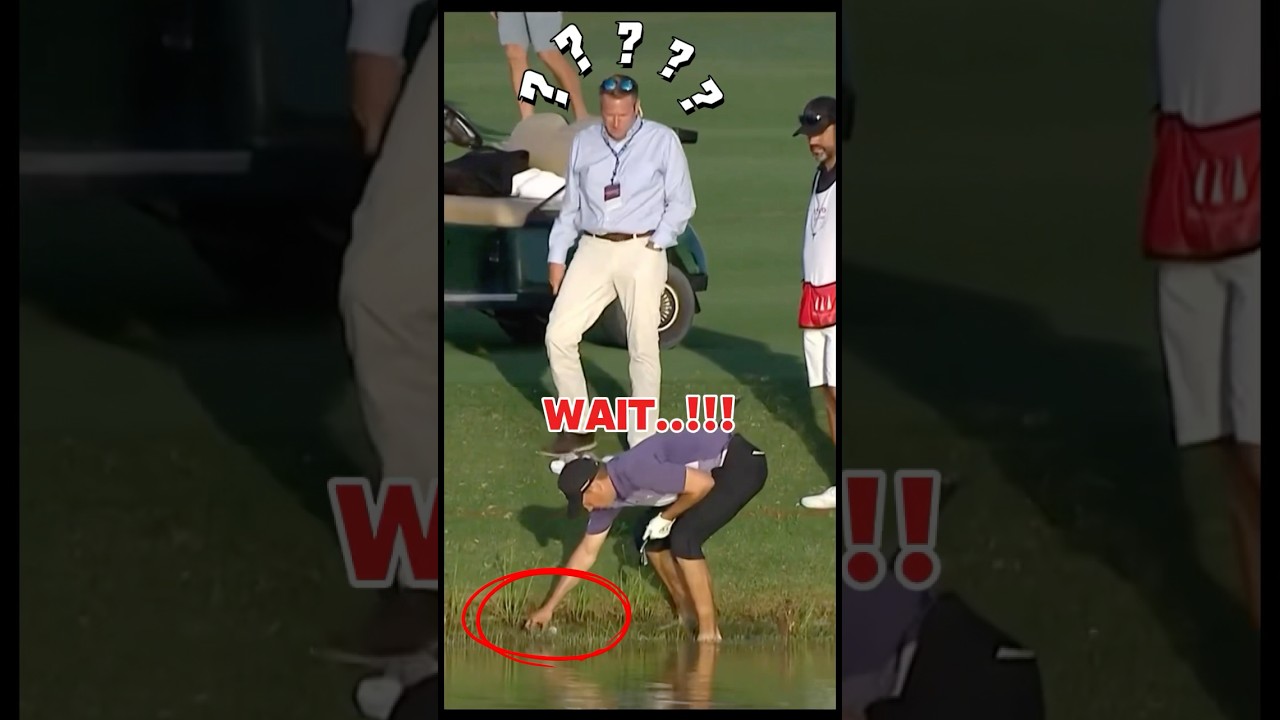 Jordan Spieth Just Throw His Ball?!😱😱