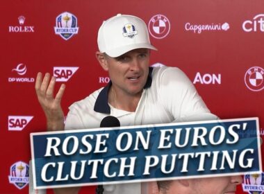 ジャスティン・ローズが2025年ライダーカップ優勝の決め手となったパッティングパフォーマンスを解説