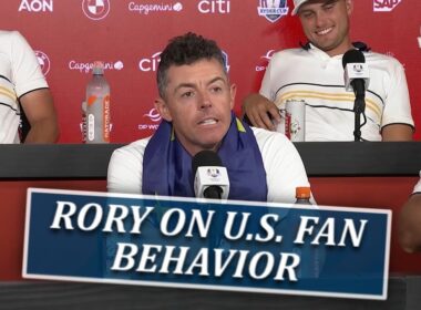 ロリー・マキロイ、2025年ライダーカップでの米国ファンの行動に反応