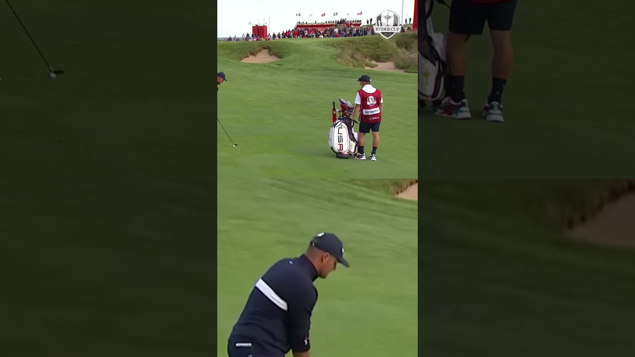 Bryson DeChambeau's Hole Shot: Incredible Golf Drive! #shorts