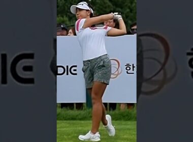LPGA에서 바다건너 KLPGA 참가한 신지은프로 빈스윙_K-GOLFTV #한국#대한민국#여자#프로#선수#KLPGA#미녀#미인#골퍼#골프#드라이버#슬로우모션#티샷#스윙#레슨#케이