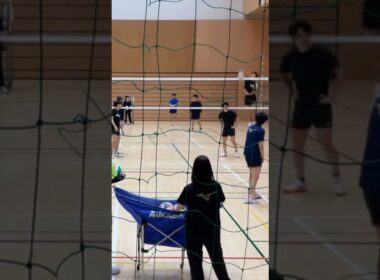 法政大学のスーパーエース#川波颯 選手のフリースパイク#法政大学 #バレーボール #shorts #スパイク #男子バレー