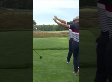 Wait for Bryson & Justin Thomas' signal... #shorts #golf #shorts