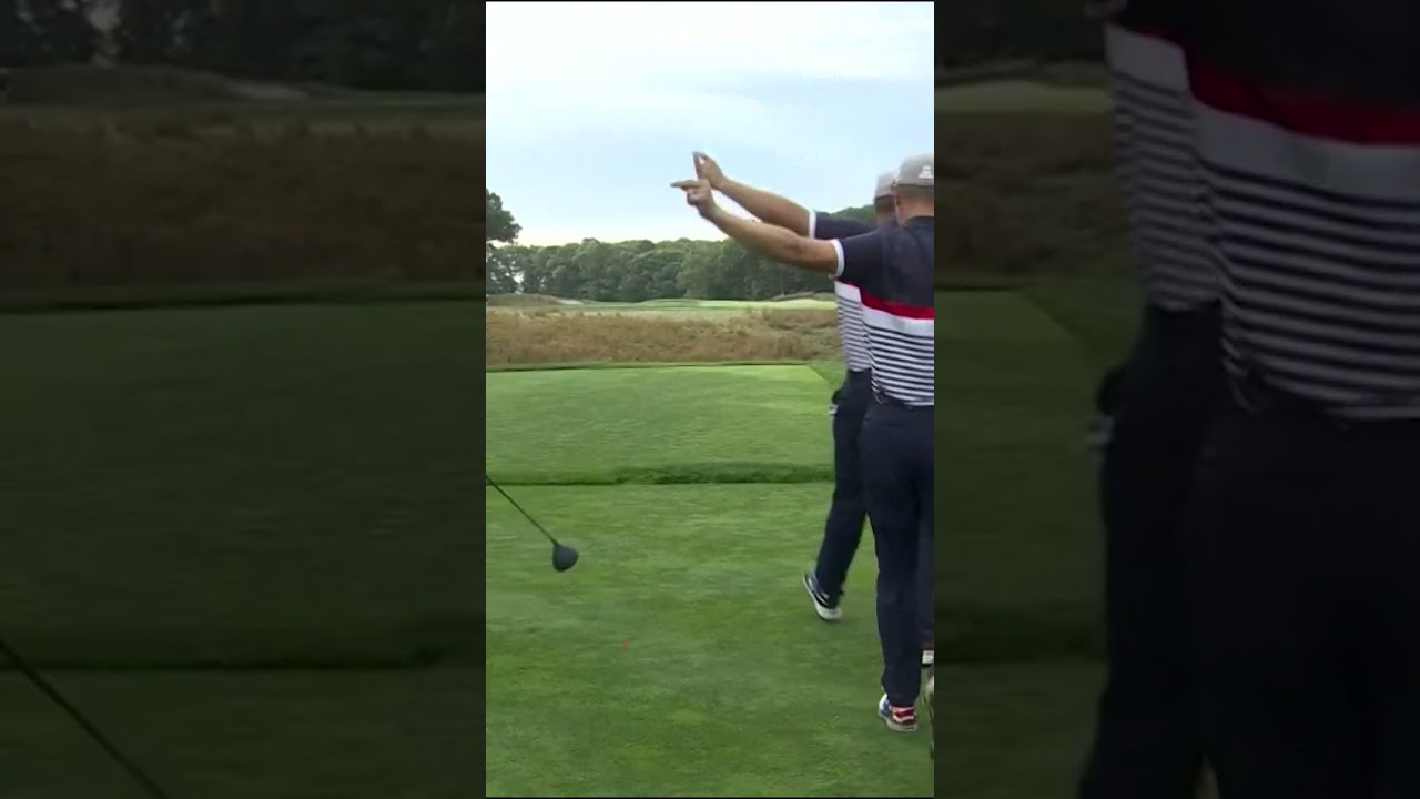 Wait for Bryson & Justin Thomas' signal... #shorts #golf #shorts