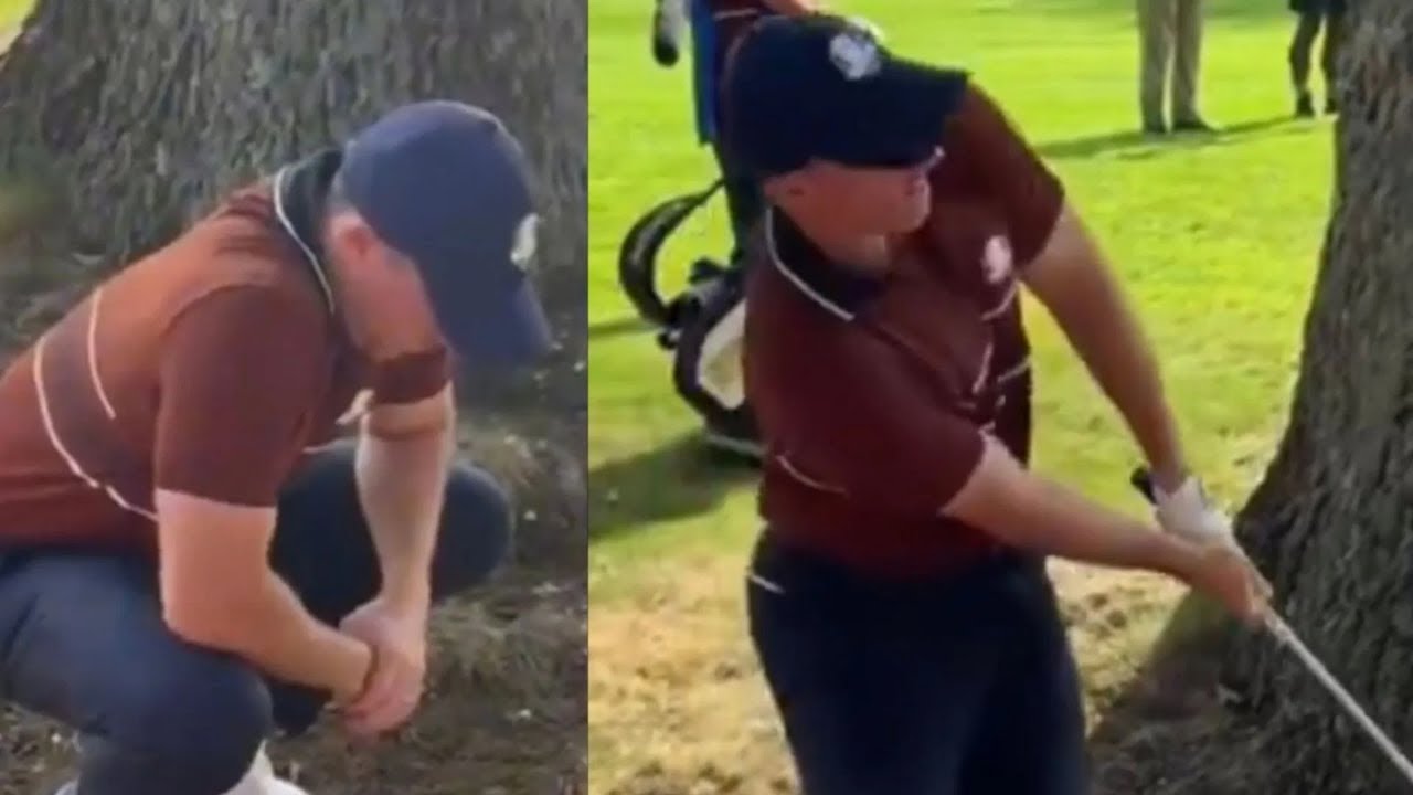 ライダーカップでロリー・マキロイがアメリカのファンから野次を受ける新たな動画が公開