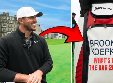 Brooks Koepka What's in the Bag 2025 at The Old Course, St Andrews