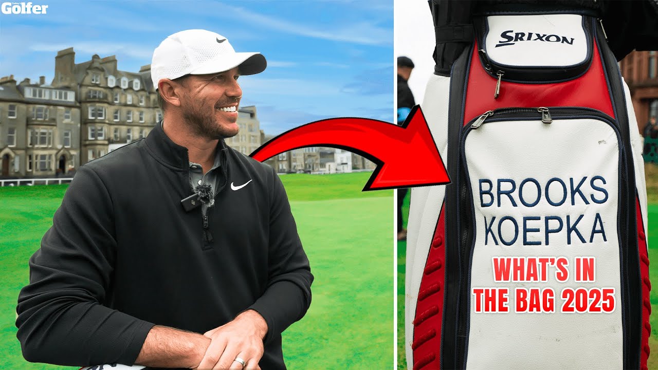 Brooks Koepka What's in the Bag 2025 at The Old Course, St Andrews