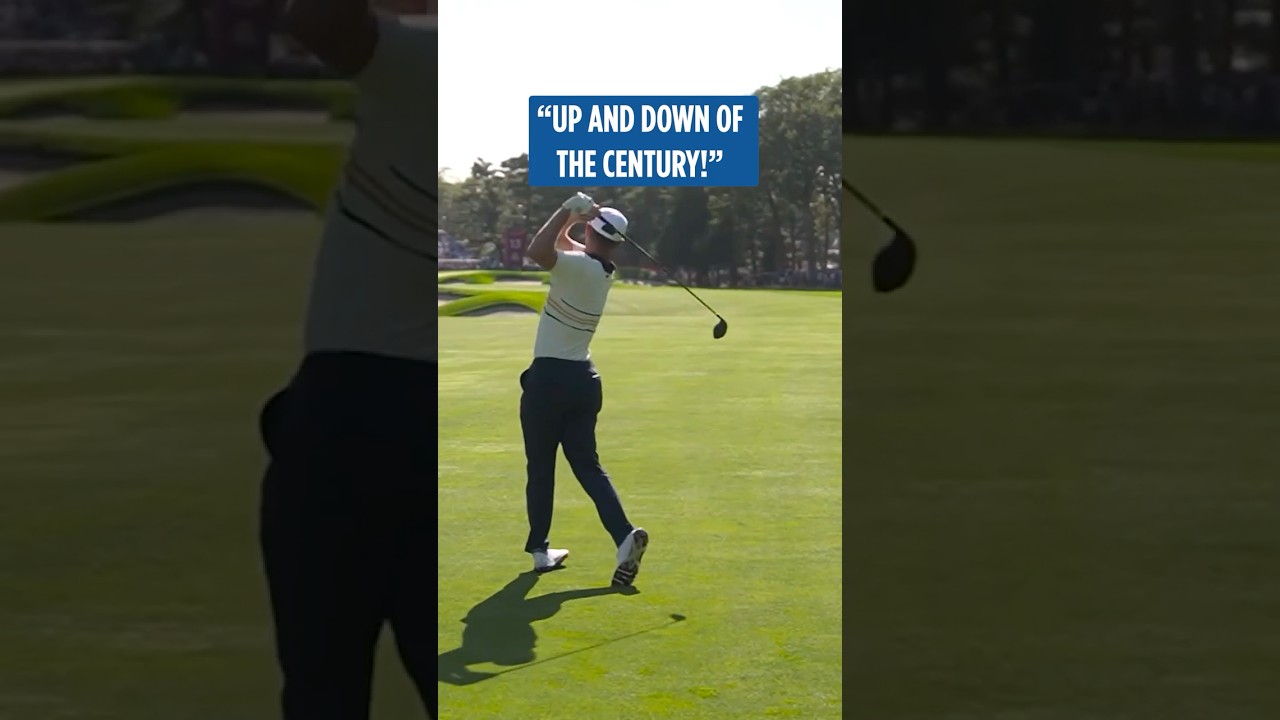 HOW does Justin Rose win THIS hole?! 😱