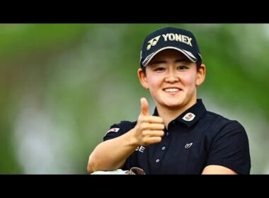 岩井明愛、圧巻の64で単独首位発進！飛んで曲がらない完璧ゴルフでロッテ選手権を席巻