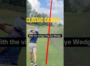 Phil Mickelson Vibes?! Cash Sticks the Ping Eye Wedge 💎