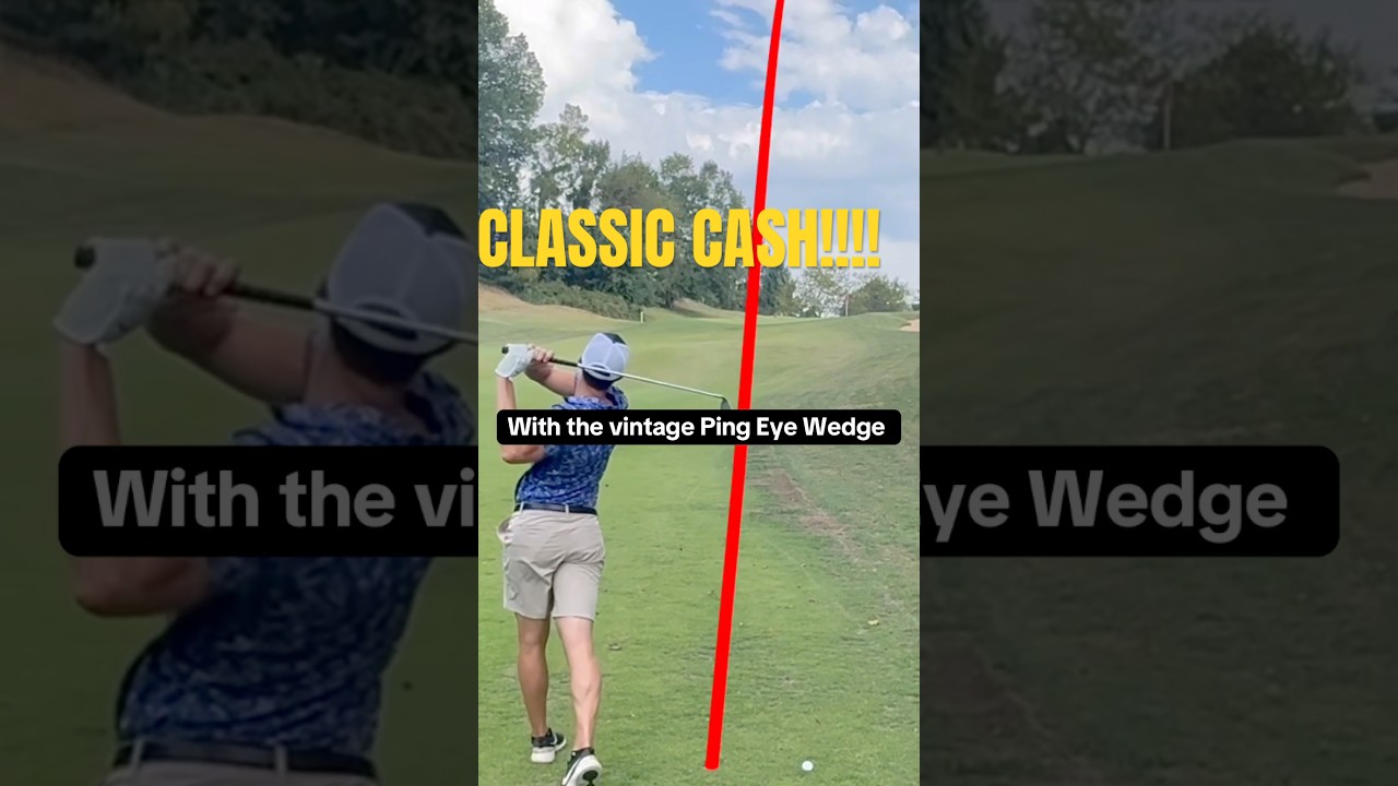 Phil Mickelson Vibes?! Cash Sticks the Ping Eye Wedge 💎