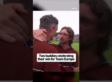 What a moment. What a match.