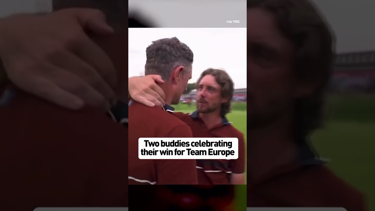 What a moment. What a match.