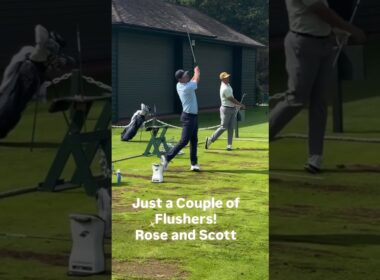 Justin Rose and Adam Scott Golf Swings.