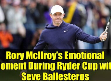 ロリー・マキロイとセベ・バレステロスのライダーカップでの感動の瞬間