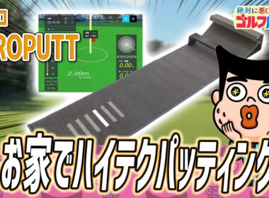 20mのパッティング練習が自宅室内でできるようになったら世界変わるぜ｜“絶対に悪口を言わない”ゴルフ用品店 037品目