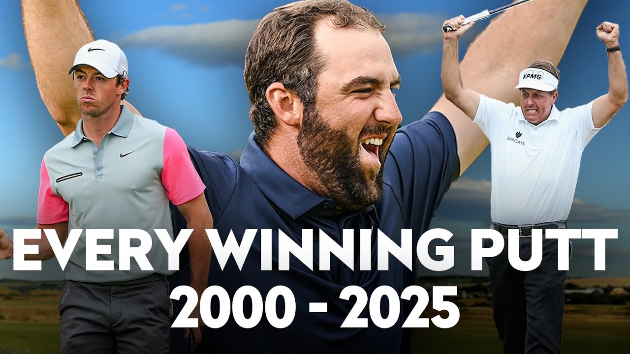 2000年から2025年までの全英オープンでの優勝パット一覧🏆