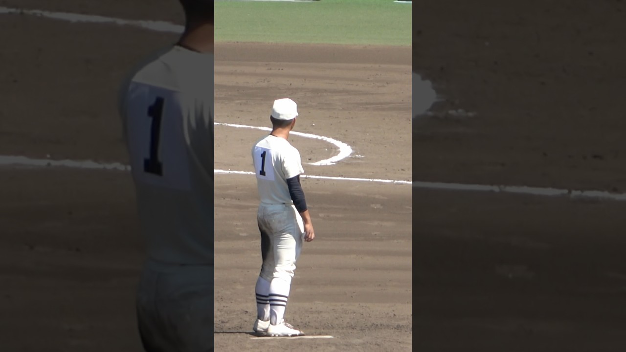 外野からでもわかるノリノリな近藤君！！県岐阜商業対日大三高