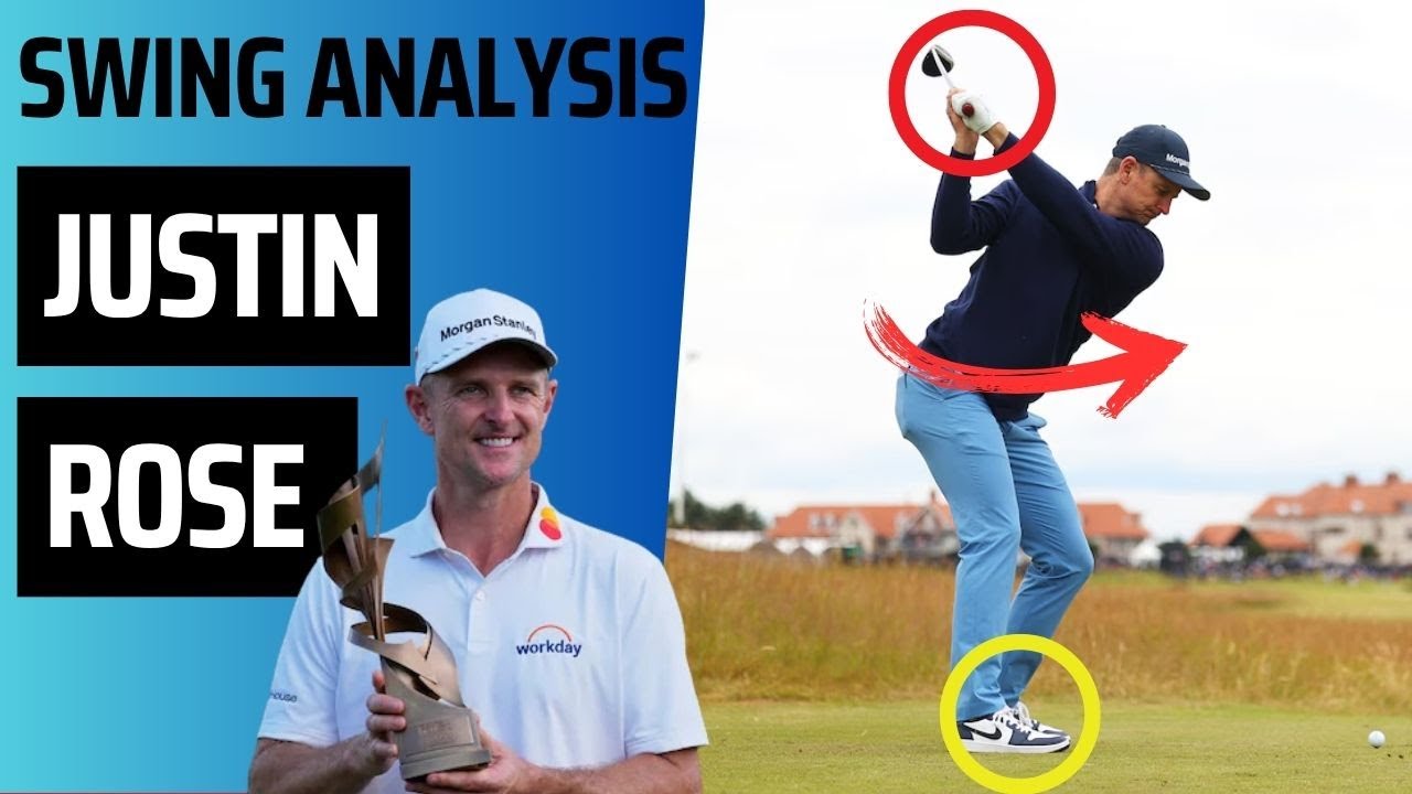 Justin Rose Driver Swing Analysis Slow Motion