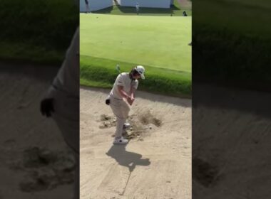 石川遼プロ　バンカーショット #ゴルフ #golf #golfswing #石川遼 #ベイカレントクラシック