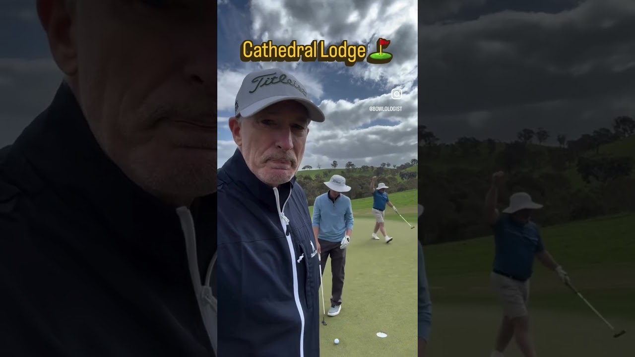 ハッドは珍しく小さなパターで、試合に残るためのパットを外しました⛳️