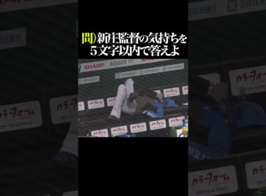 寝そべる新庄監督 #shorts