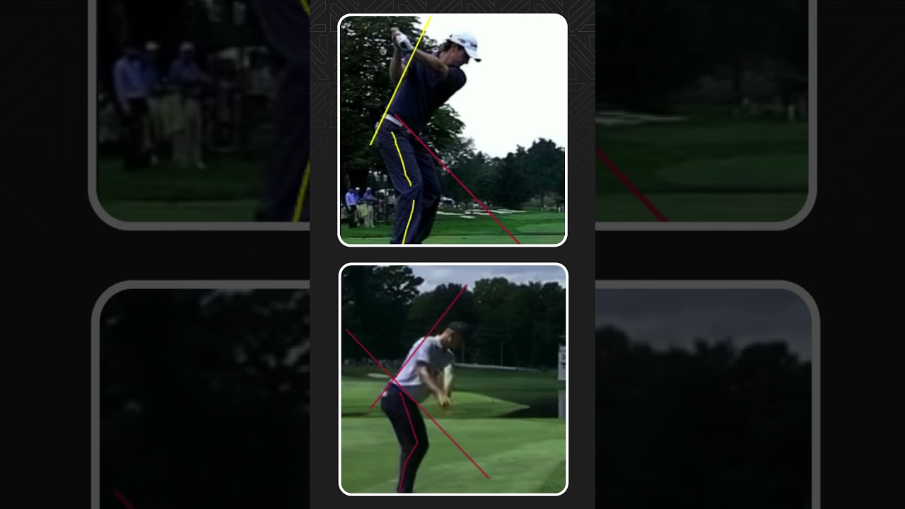 Justin Rose's CRAZY Posture Change!