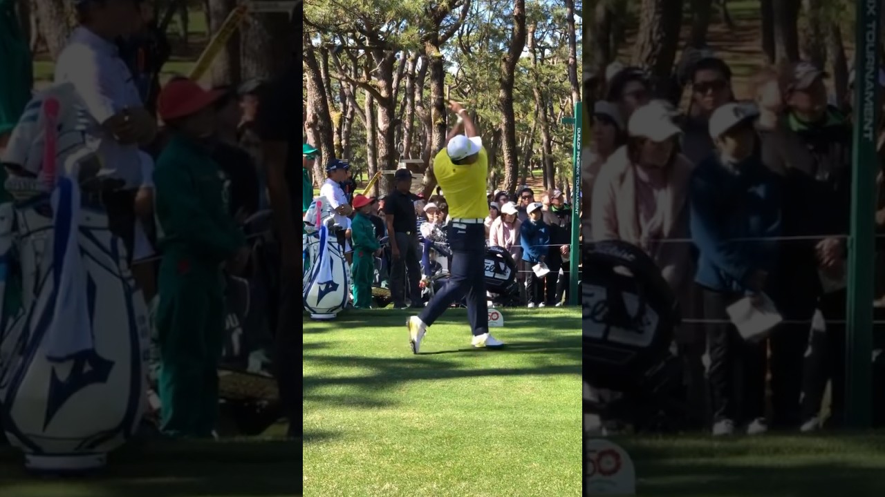 ベイカレントクラシック 松山英樹プロ ドライバーショット #ゴルフ #golf #golfswing #松山英樹 #ゴルフスイング