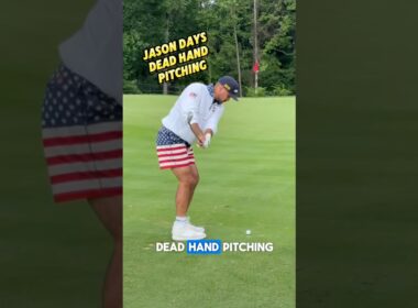 Jason Day’s Dead-Hand Pitching Technique #golf #golftips #golfswing #golfshorts